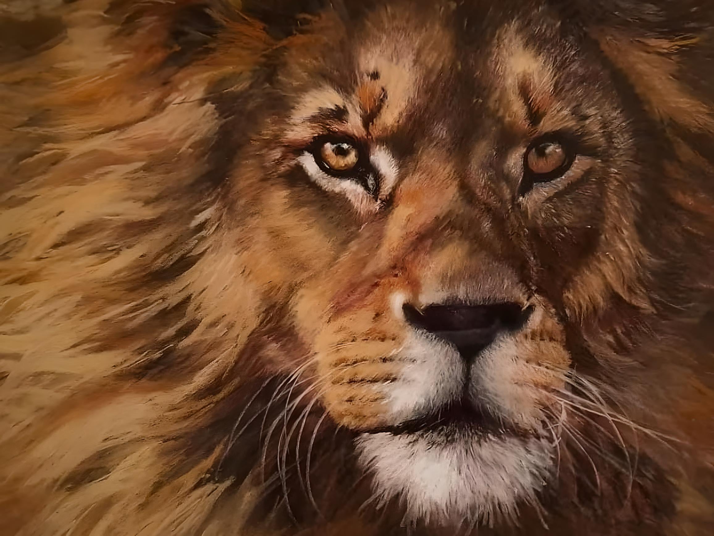 Male Lion Artwork