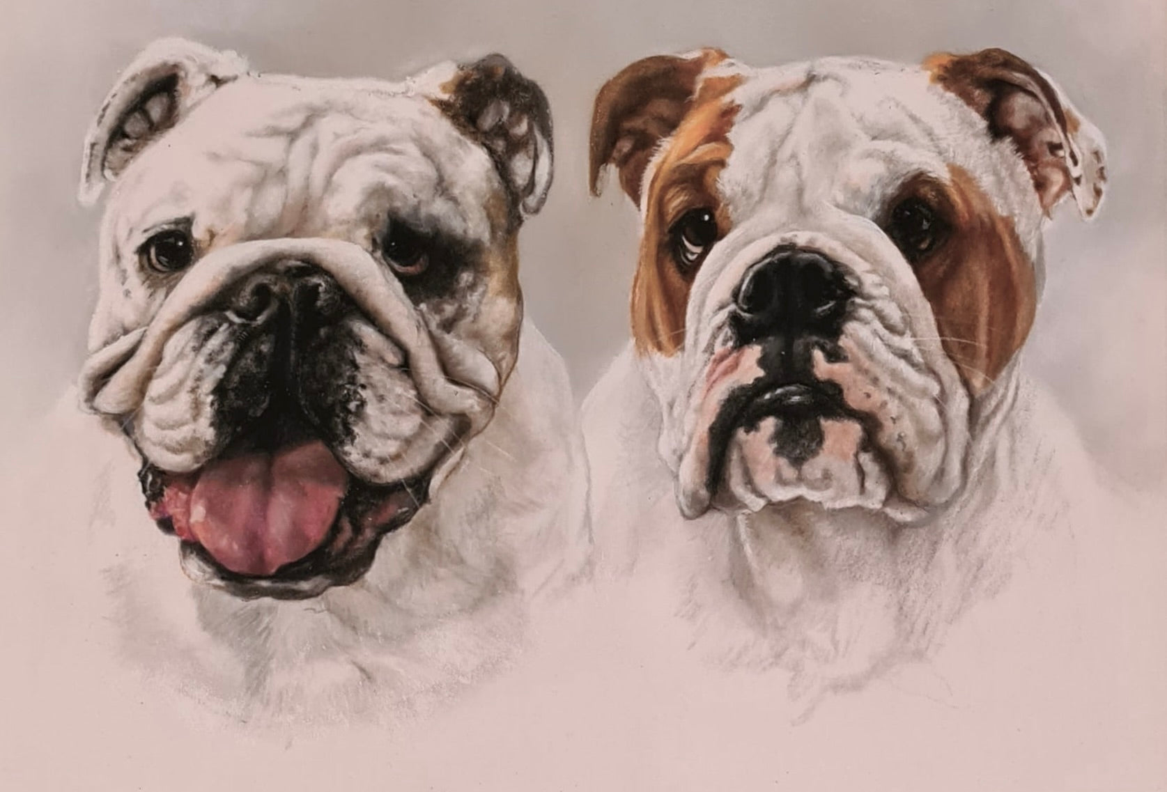 Dogs Pair Wall Artwork